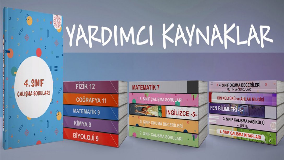 8.500 SORUDAN OLUŞAN ŞUBAT AYI YARDIMCI KAYNAK PAKETİ YAYIMLANDI.