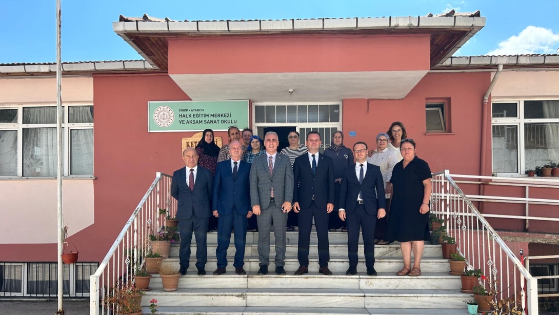 Bakanlık Müfettişlerinden Yenikonak Köy Yaşam Merkezi ve Keten Evi'ne Ziyaret